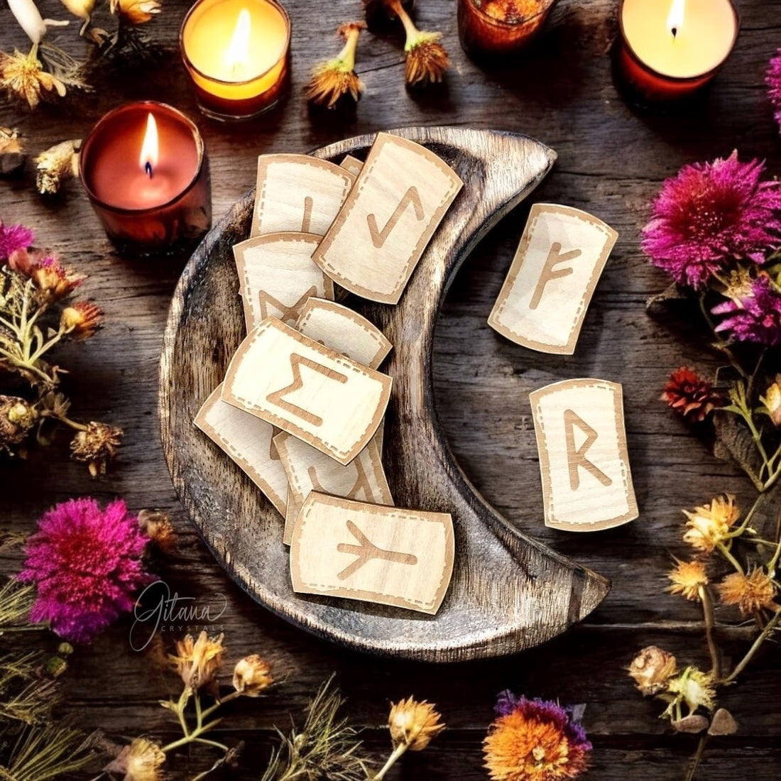 Rune Stones | Wooden