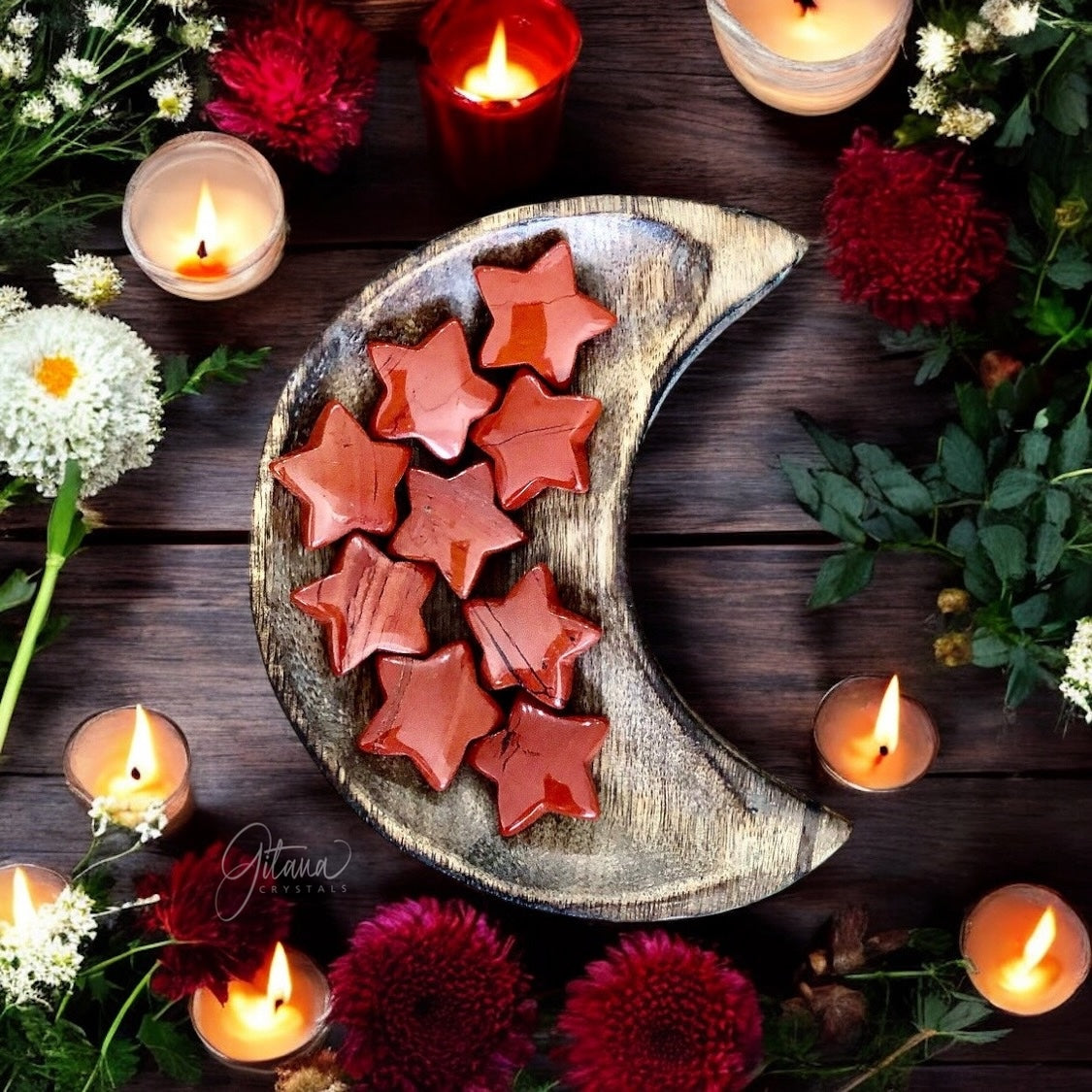 Red Jasper Star