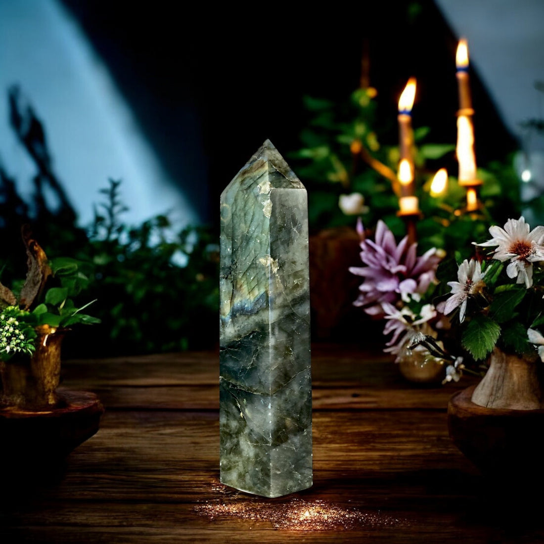 Labradorite Point