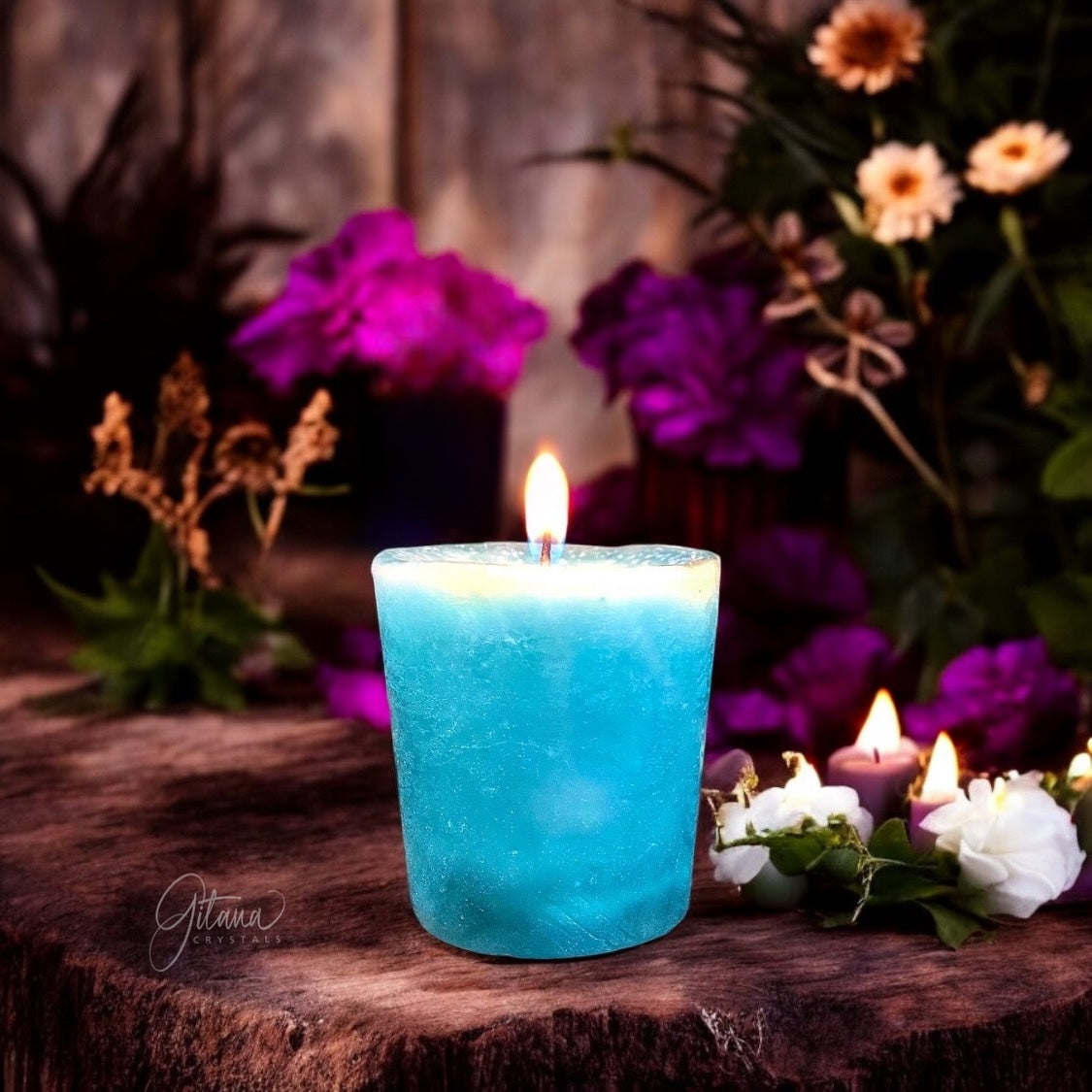 Scented Ritual Candle ~ Jasmine Cherry