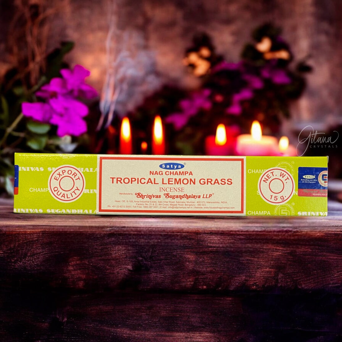 Satya Incense | Tropical Lemongrass