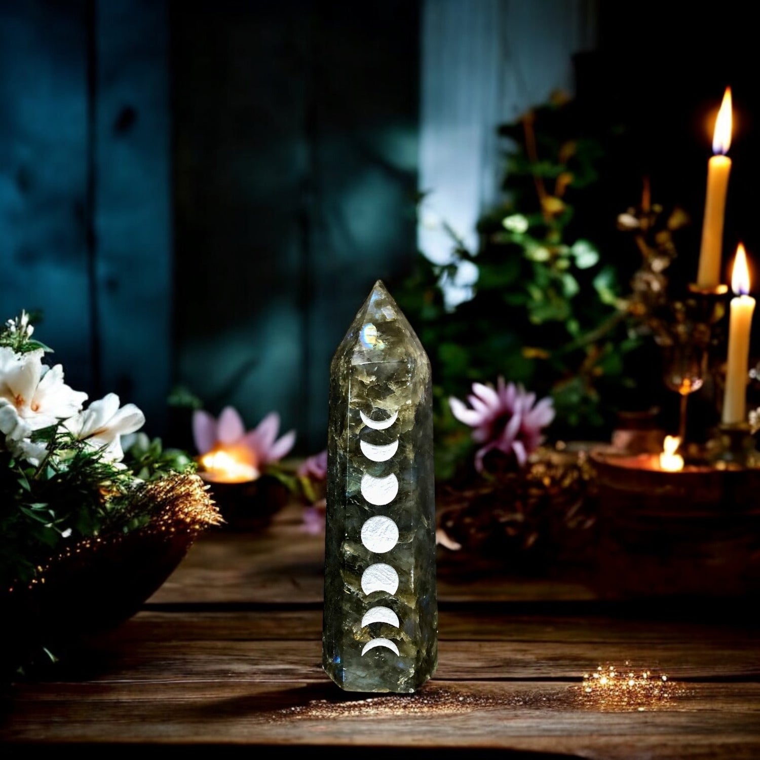 Labradorite Point | Moon Phase