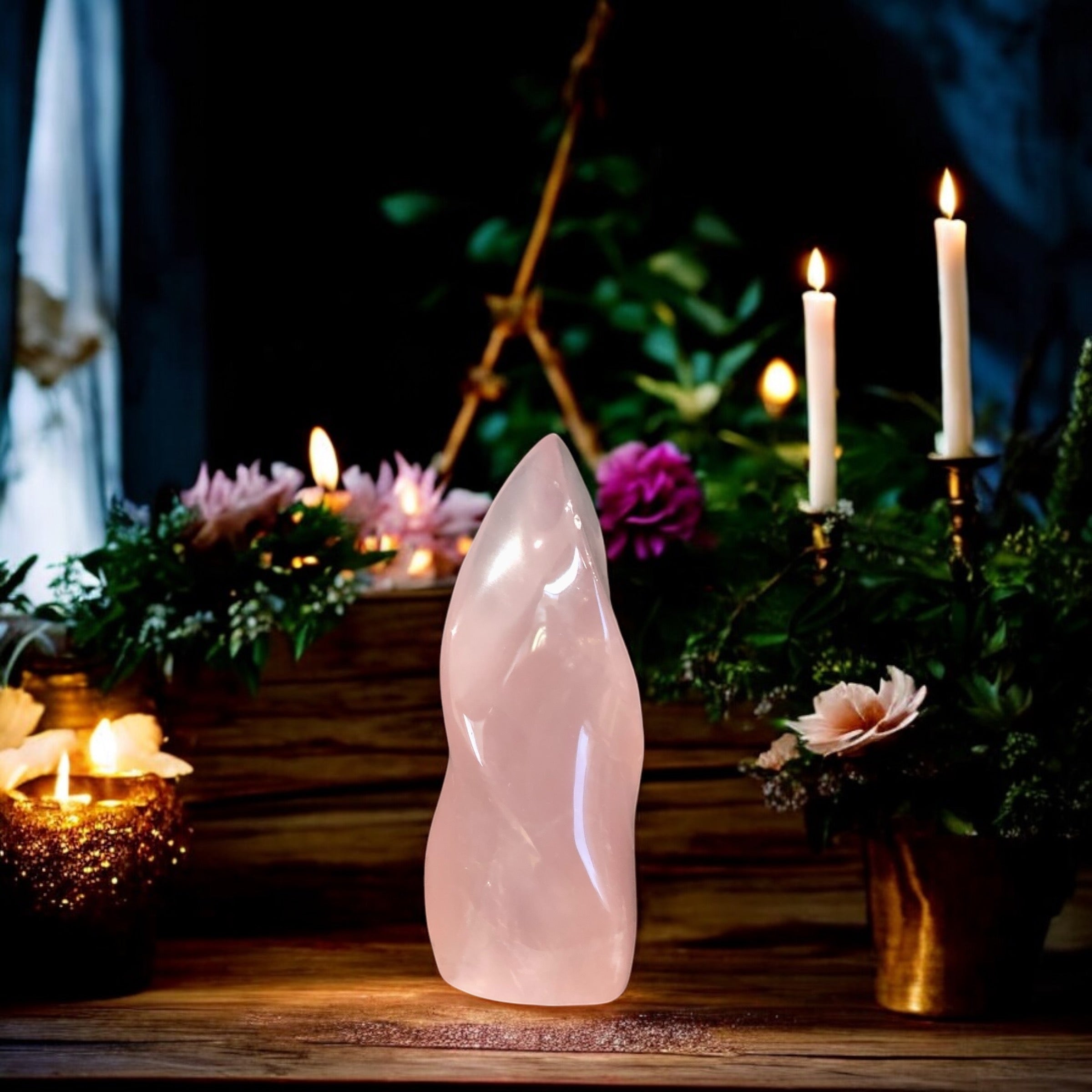 Rose Quartz Flame