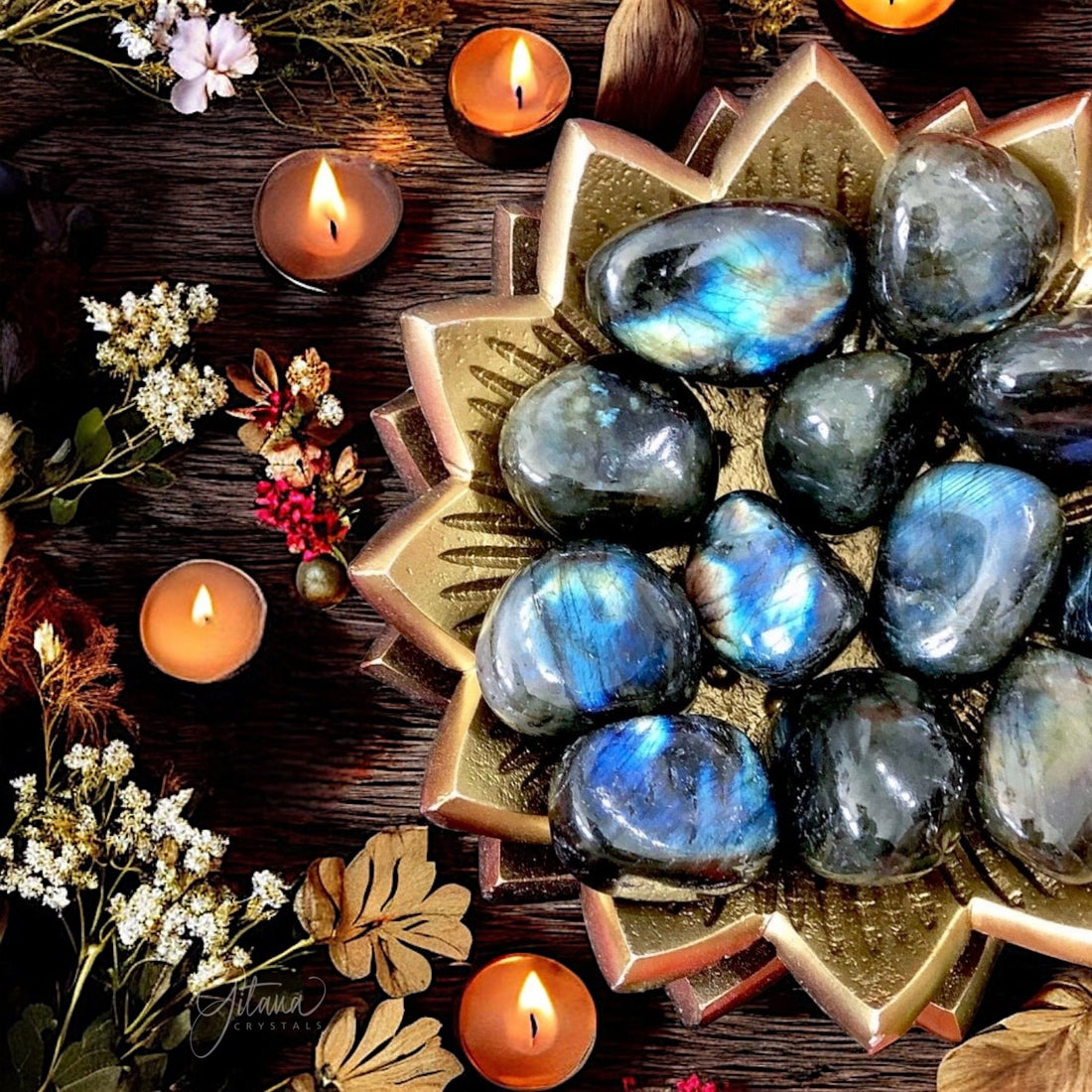 Labradorite Tumbles | Electric Midnight