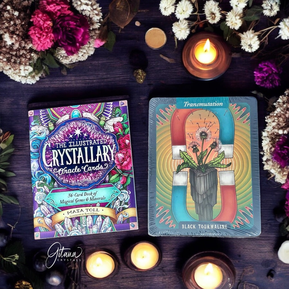 Illustrated Crystallary Oracle Deck