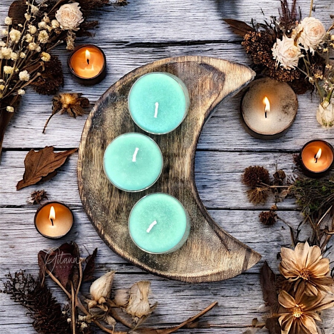 Tealight Candle | Mint Green